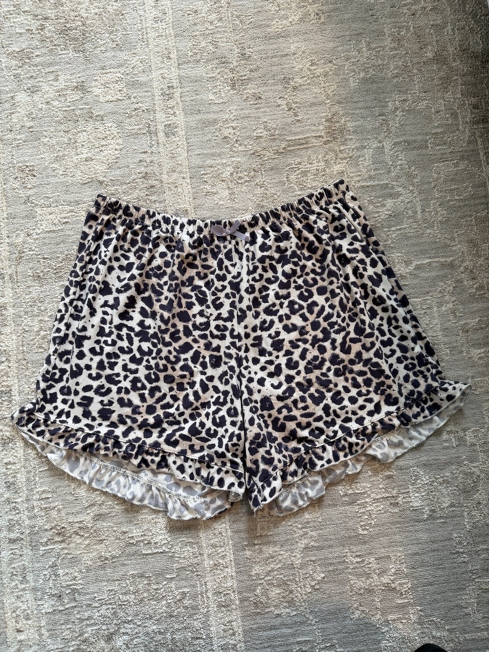 Ruffle-Hem Sleep Shorts - pack of 2 - Picture 2 of 2